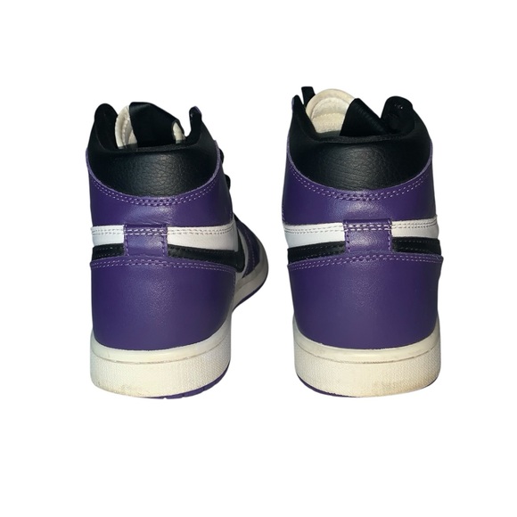 Air Jordan 1 Retro High OG Court Purple size 9.5 in men’s - Picture 4 of 7